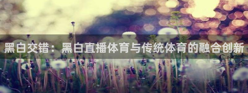 斗球免费观看直播在高清：黑白交错：黑白直播体育与传统体育的融合创新